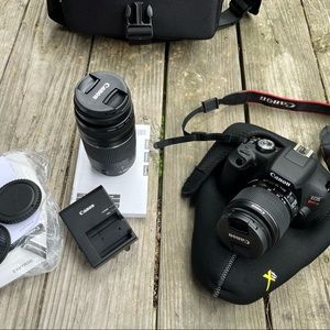 EOS Rebel T7 double lens kit